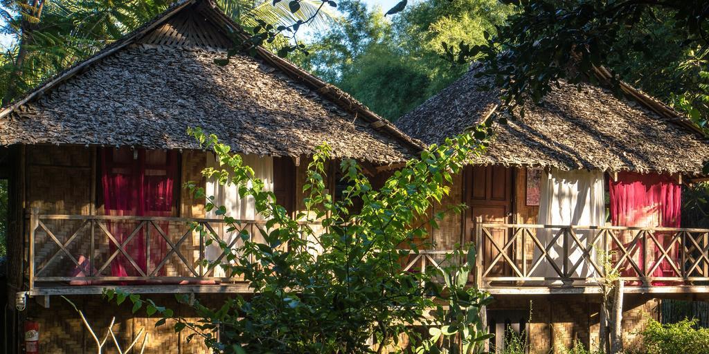 Sang Tong Huts Hotel Мае Хонг Сон Стая снимка